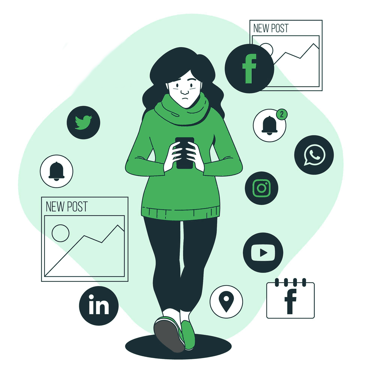 Diagram showing multiple ad platforms converging into RuleLogic